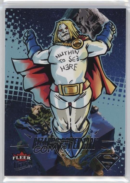 2026 Fleer Ultra Superman Bizzaro Variants Bizarro Power Girl #V-3 1h1d