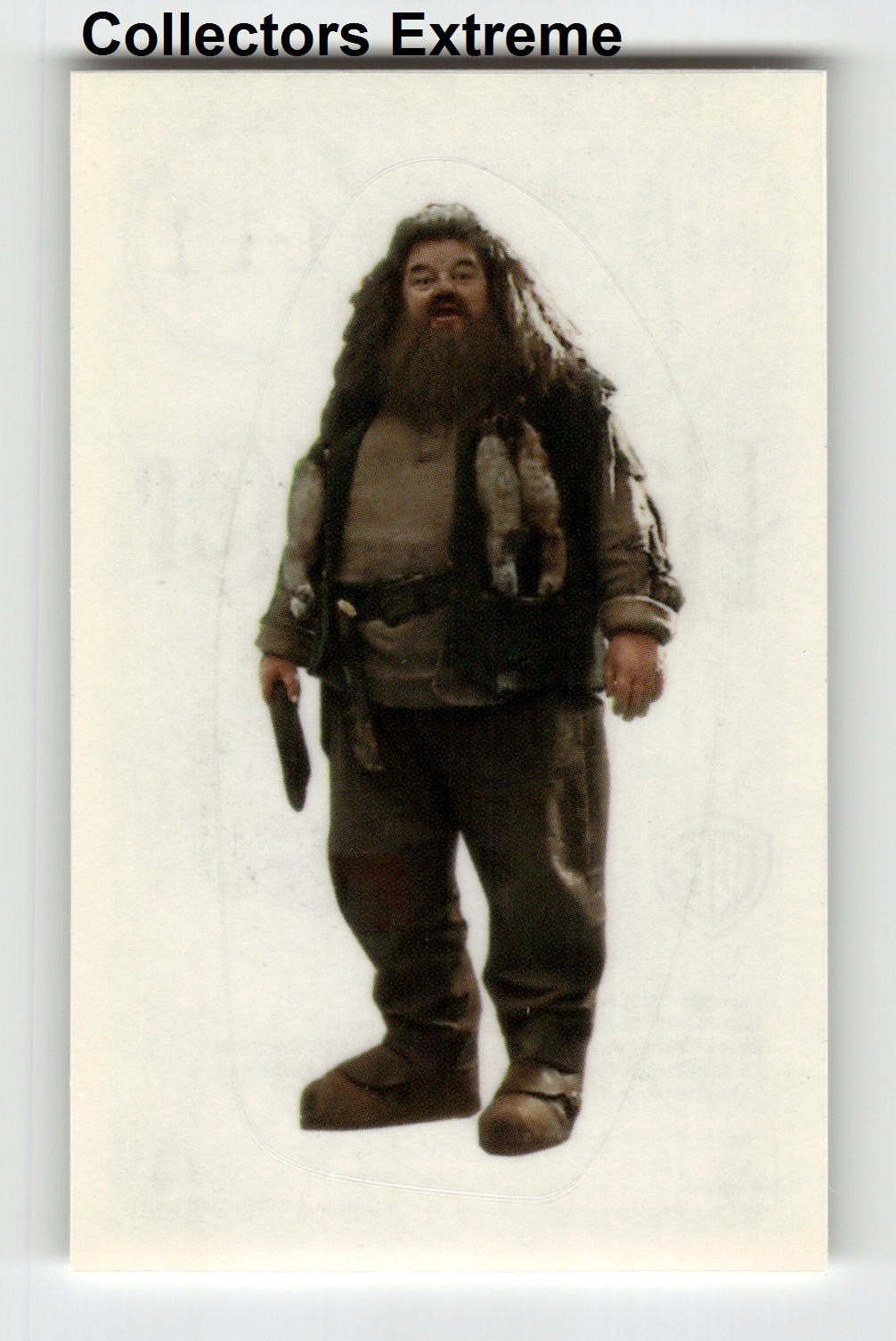 2016 Panini Harry Potter Clear Sticker Card #141 Hagrid