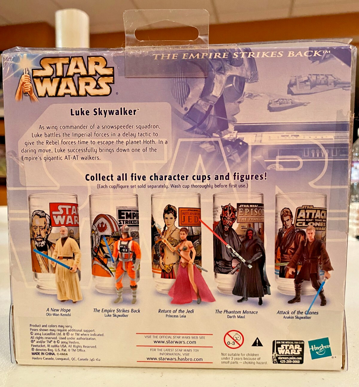 Star Wars ‘The Empire Strikes Back’ ~ Luke Skywalker 2004 Collectible
