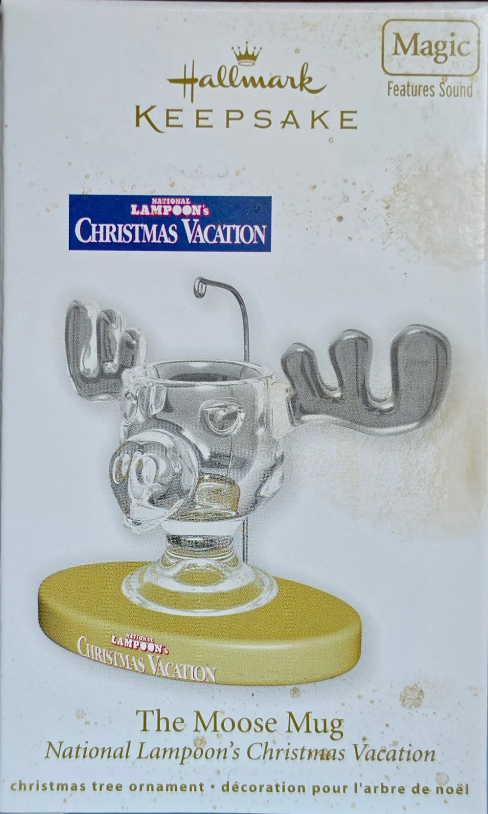 Hallmark 2012 NL Christmas Vacation The Moose Mug Magic Keepsake Ornament NIB