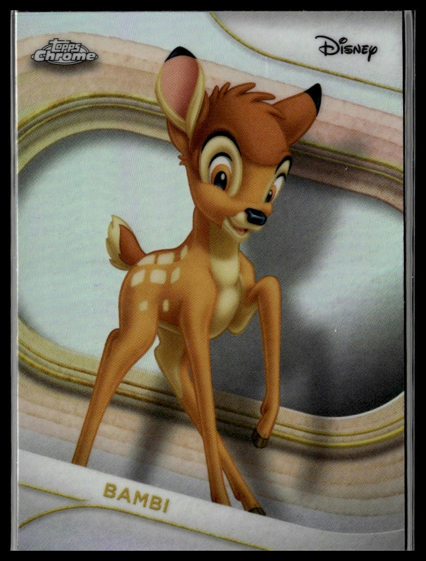 2025 Topps Chrome Disney #7 Bambi Refractor