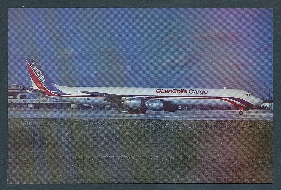 AK 8033# LAN CHILE CARGO, DC-8
