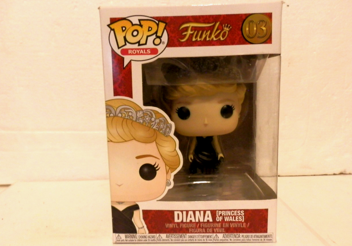 Funko Pop Royals 03 Diana Princess Of Wales Vinyl Figure