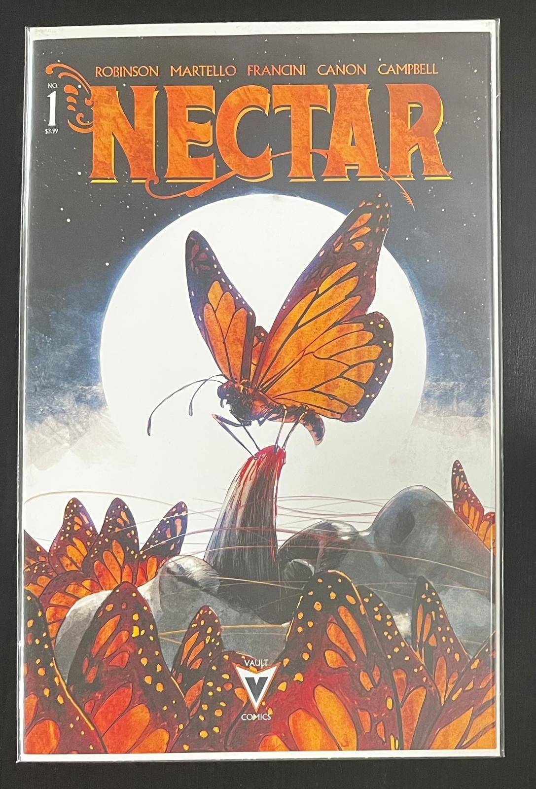 NECTAR #1 (Vault Comics, 2026) Cover A By Chris Shehan (NM+)
