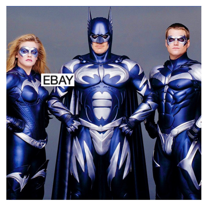 BATMAN AND ROBIN 1997 MOVIE PHOTO #1 GEORGE CLOONEY SILVERSTONE O’DONNELL