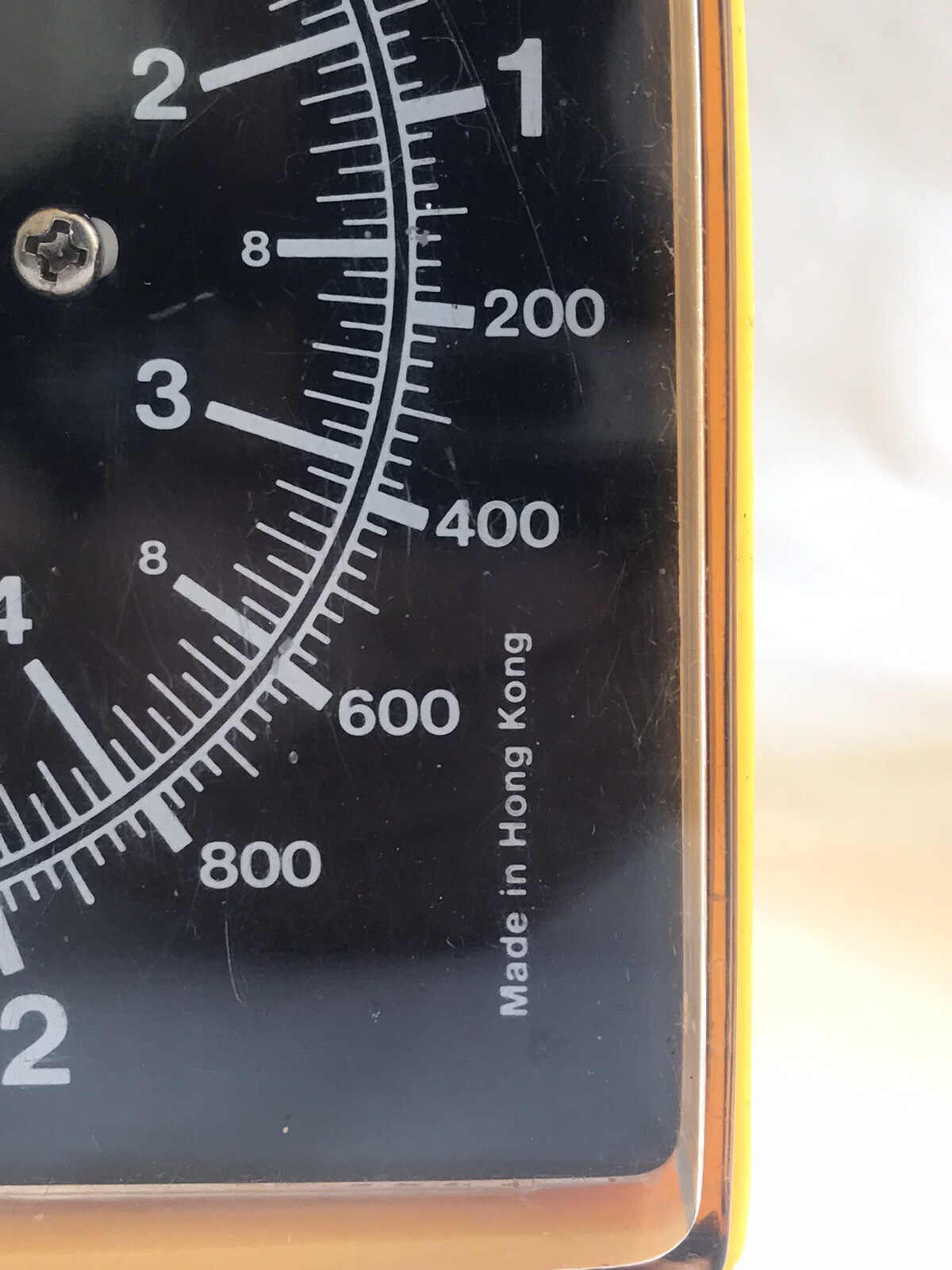 Retro Vintage Yellow 5kg Scales