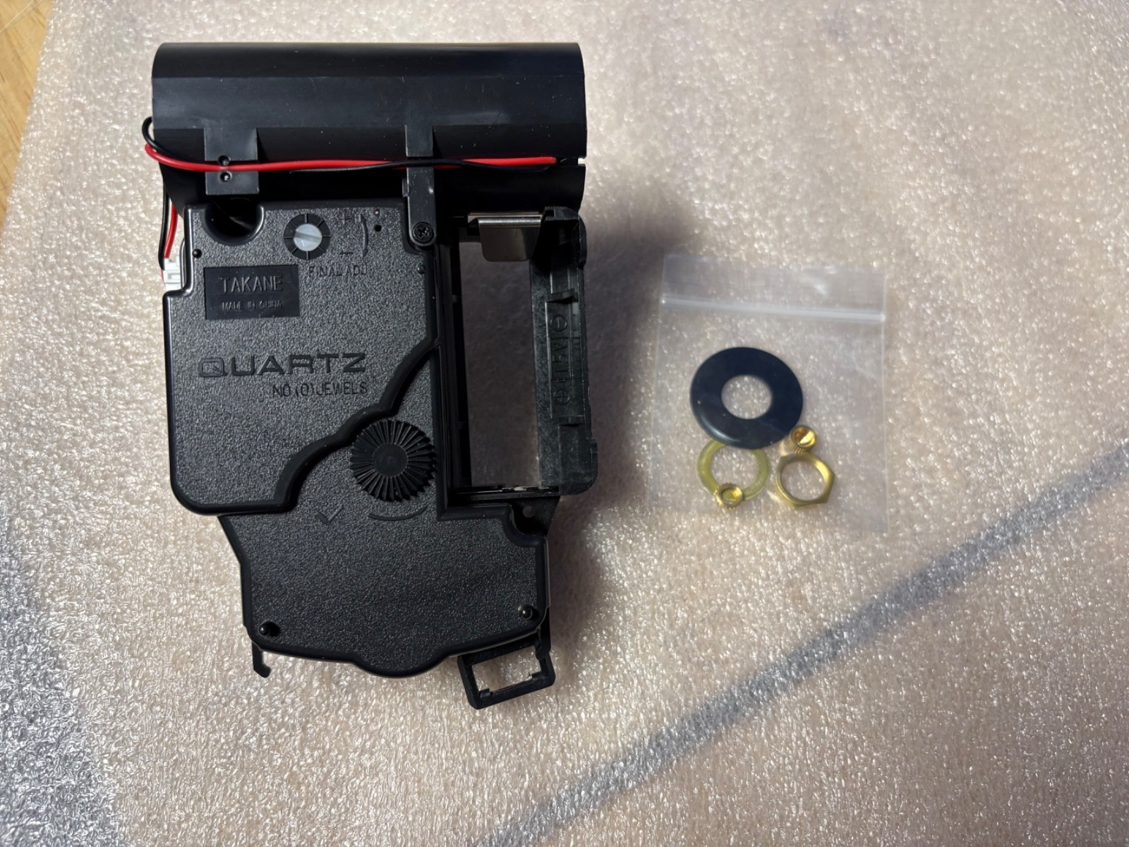 Takane Westminster Chime Pendulum Quartz Battery Movement to fit a 1/4″ Dial
