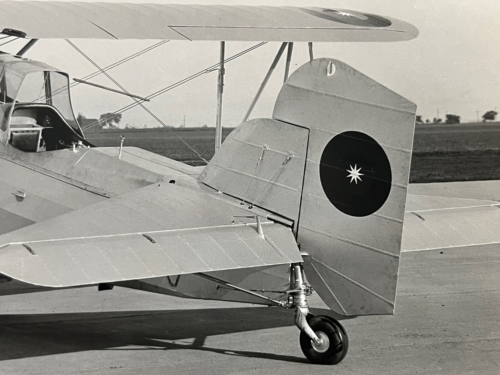 👍1933 CHINA AIR FORCE CURTISS A-3 FALCON EXPORT WARPLANE LARGE PHOTO 民国空军美造战机⭐⭐