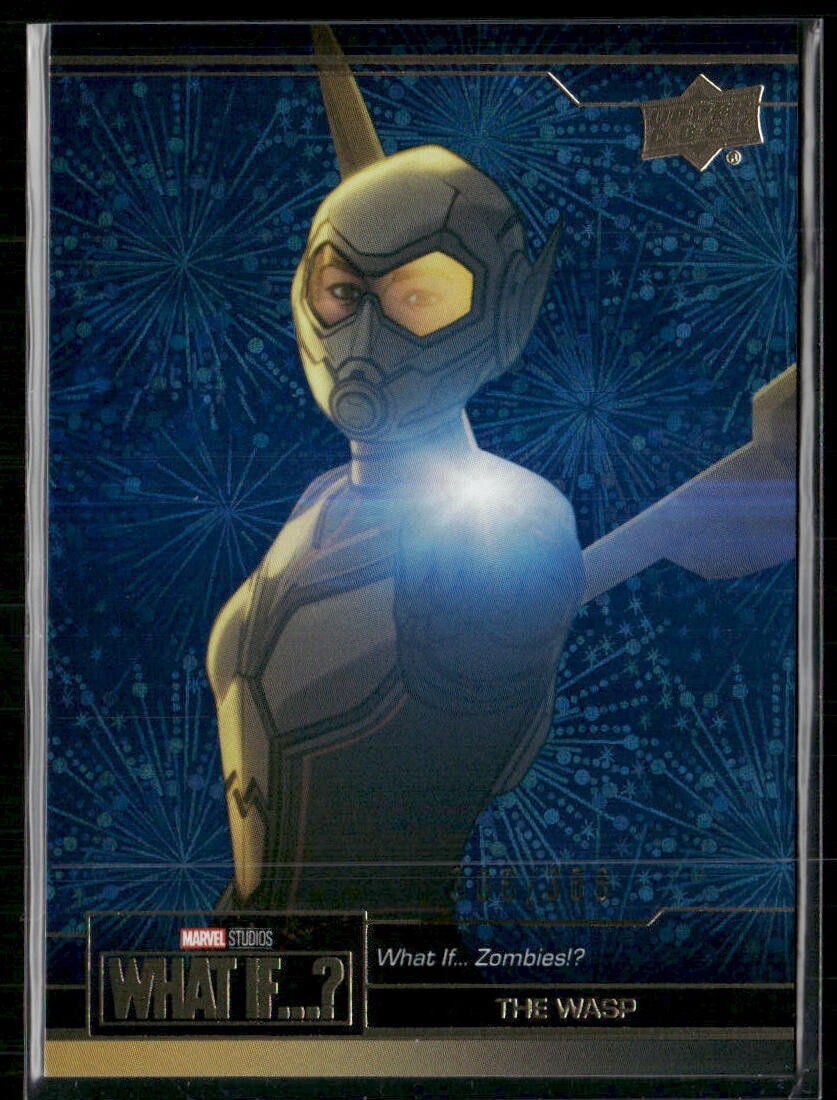 2023 Upper Deck Marvel What If? Possibilities Blue /388 #26 – The Wasp