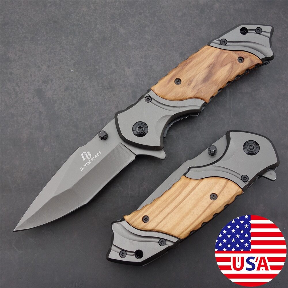 Portable folding tactical hunting survival high-quality self-defence tool