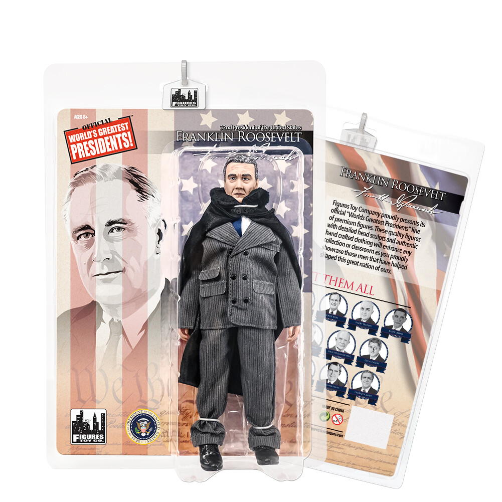 US Presidents 8 Inch Action Figures Series: Franklin D. Roosevelt