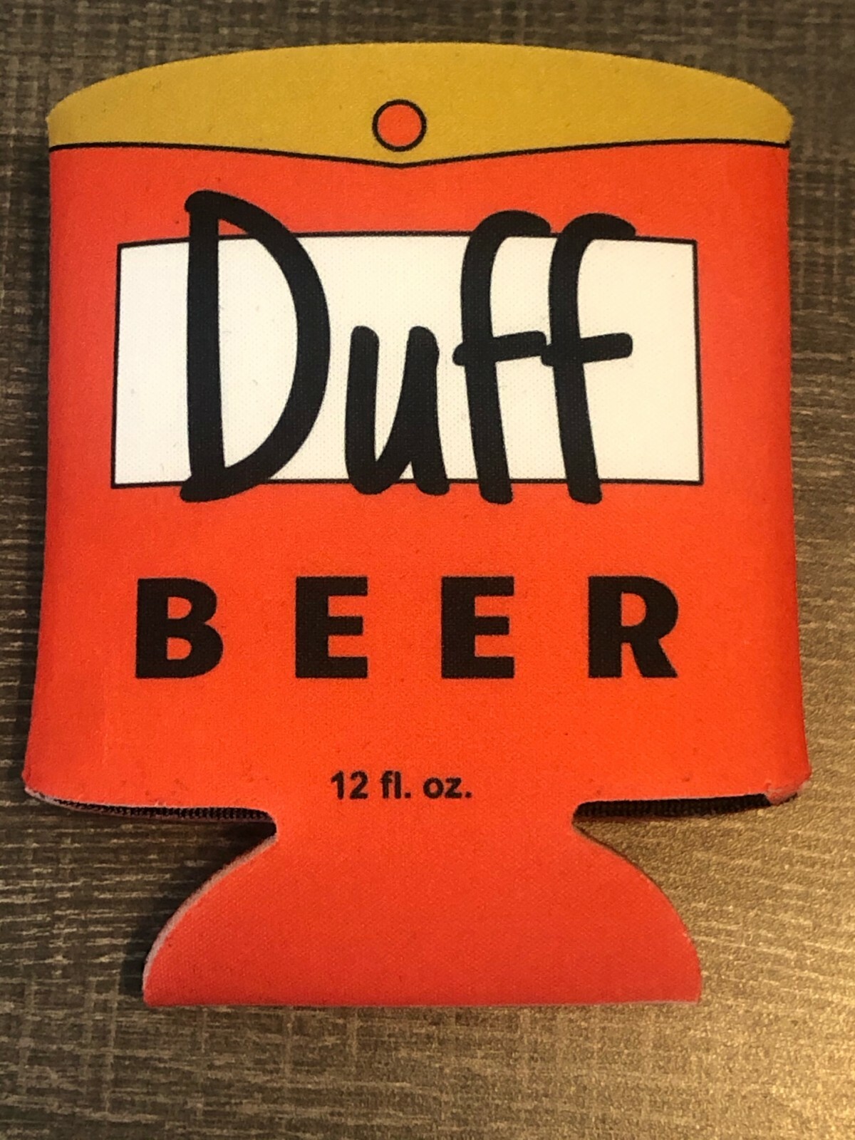 Simpsons Duff Beer Can Coozie Koozie