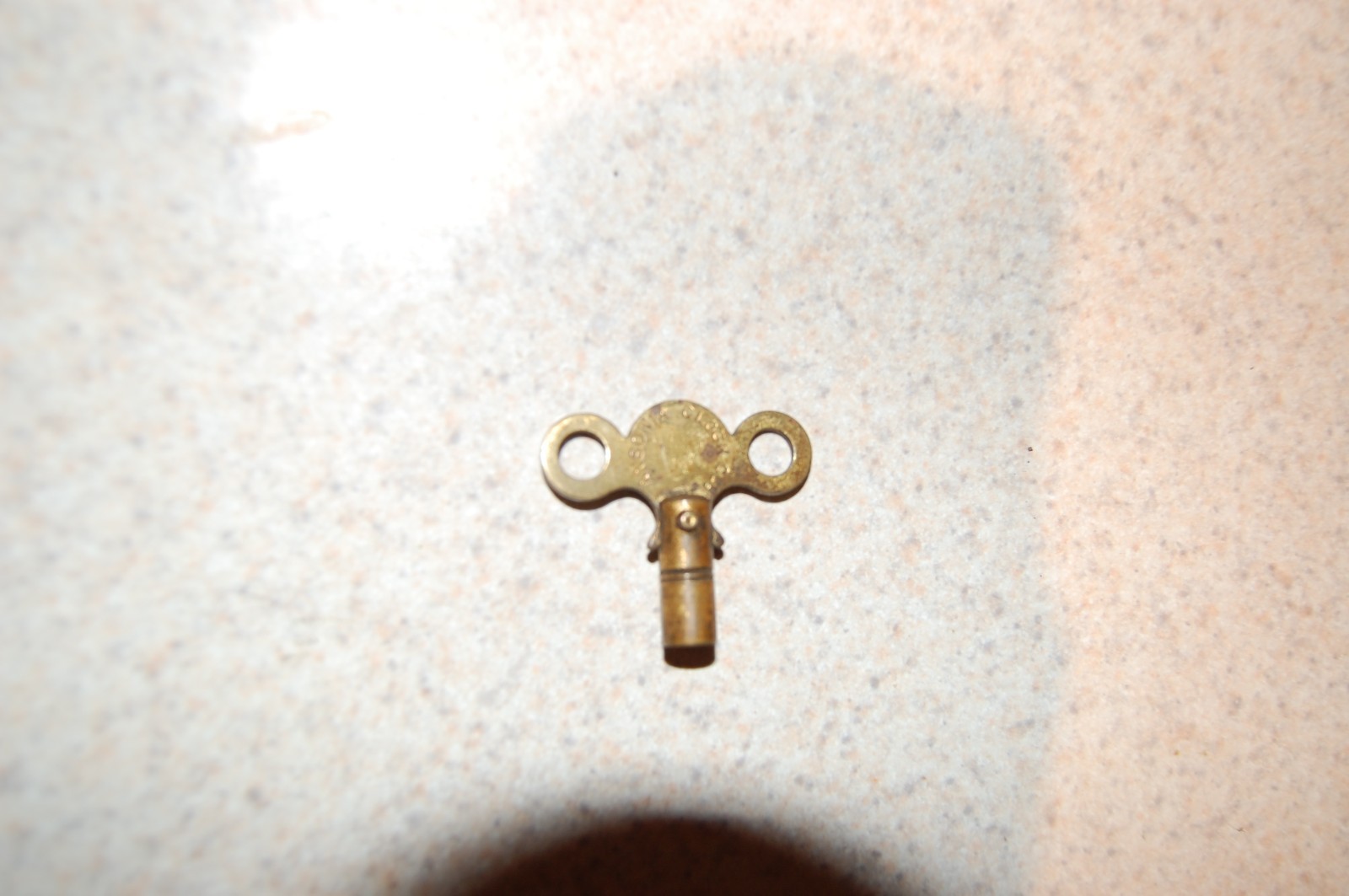 Antique Ansonia Clock Co. Mantle Clock Brass Key