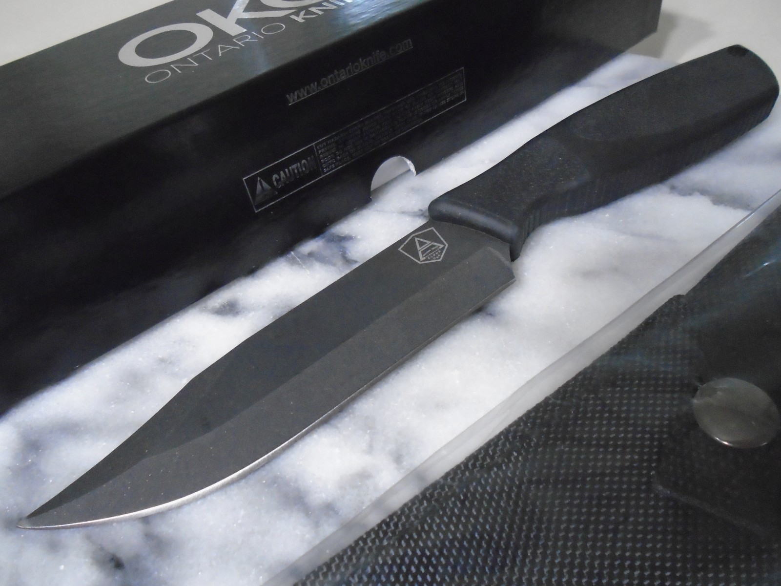 Ontario OKC Spec Plus Alpha Survival Knife Full Tang Fixed Blade ON9710 USA 2nd
