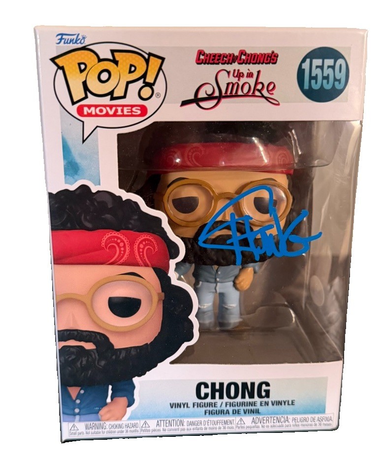 Tommy Chong Signed Cheech & Chong’s: Up in Smoke Funko Pop #1559 Beckett