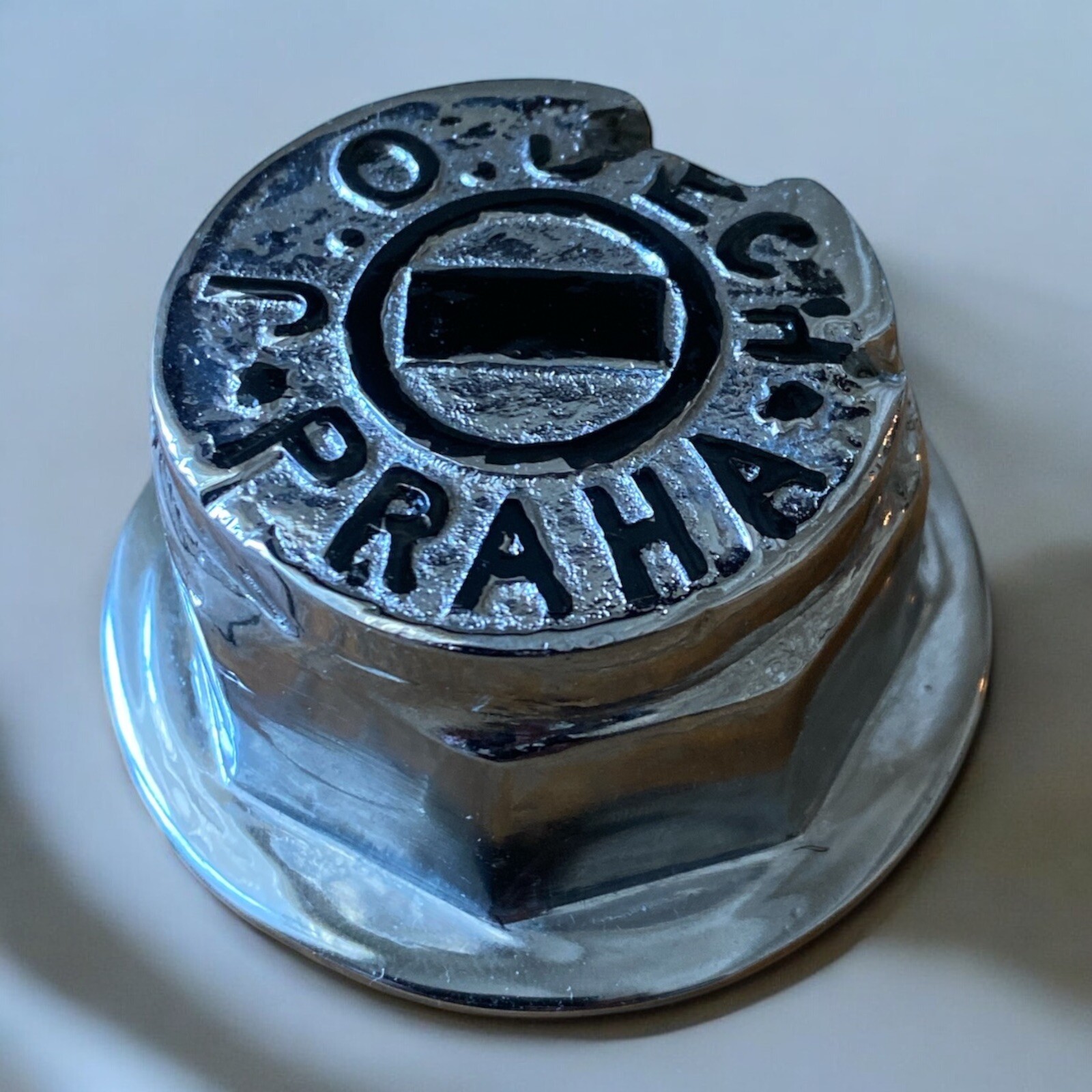 Threaded Hubcap Unknown Application J.O. Jech Praha Prague Famous For Skoda 860