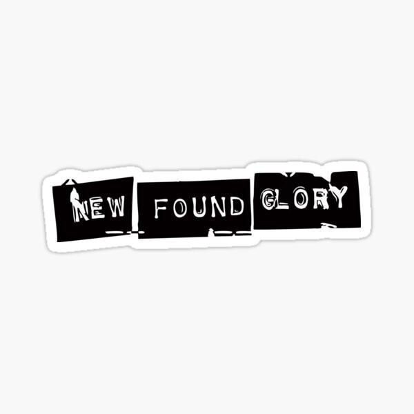 New Found Glory Vinyl 3″ Die Cut Sticker