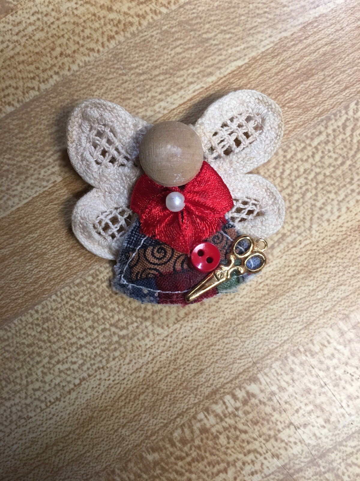 Handmade Angel Pendant, NO assembly required #locigarbox