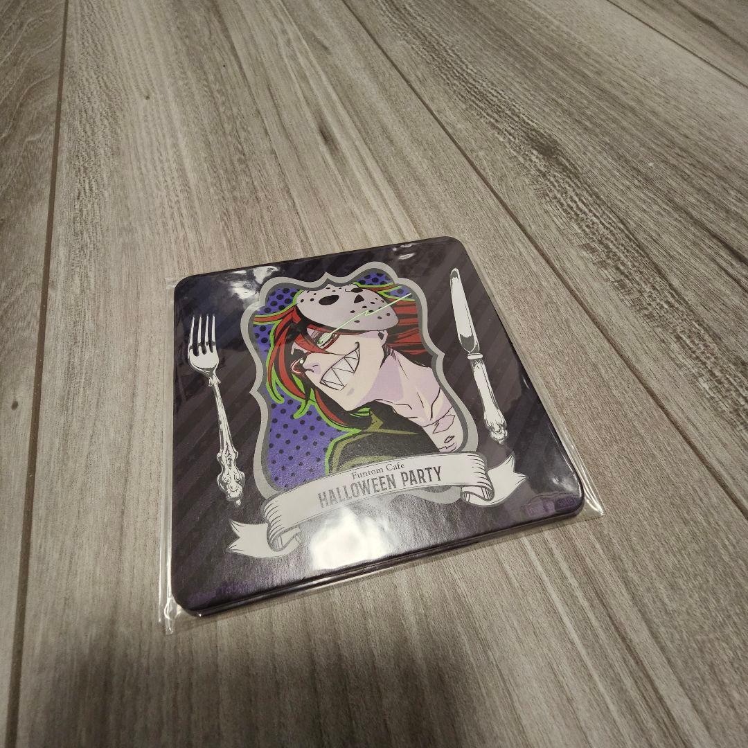 Black Butler Phantom Cafe Coaster Halloween Grell – Japanese Figurine/Accessory