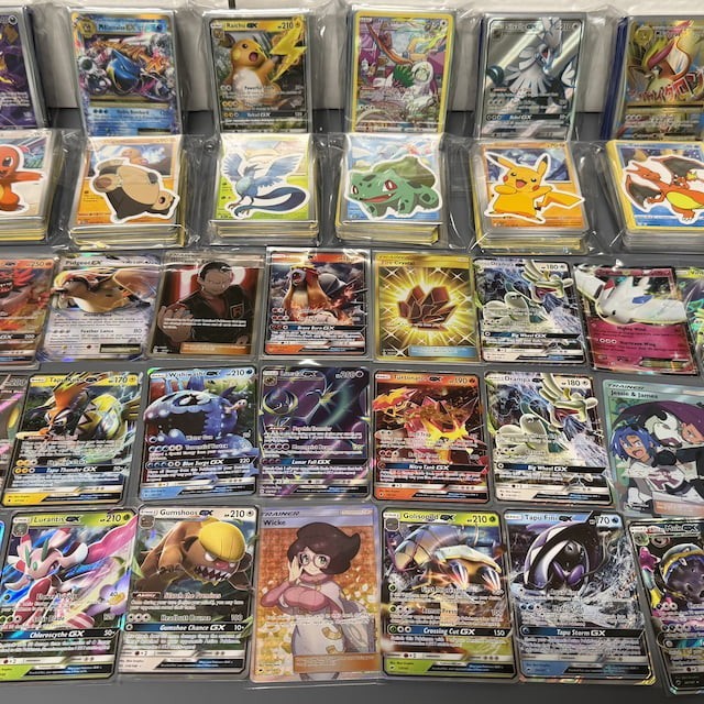 Pokemon Card Lot 100 Cards + Ultra Rare Ex/V/Vmax, 10 Holos No Dupes or Energies