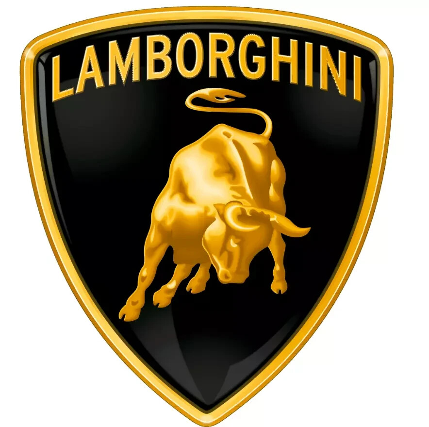 Lamborghini Logo Sticker Classic window laptop bumper vinyl decal