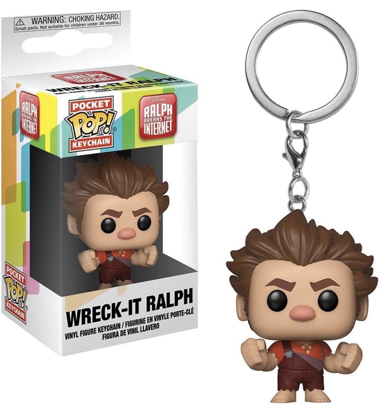 Funko Pop Keychain: Wreck-It Ralph Toy