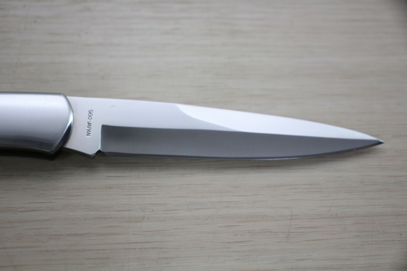 Vintage Al Mar 1005 Eagle Green Micarta 440C Folding Knife SEKI JAPAN M67