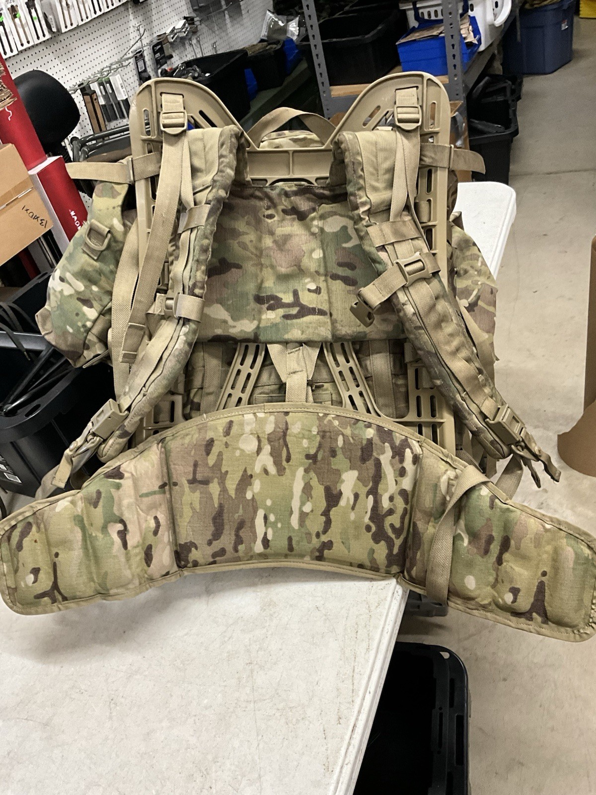 USGI MOLLE II Large Rucksack Complete Multicam/OCP with Sustainment Pouches