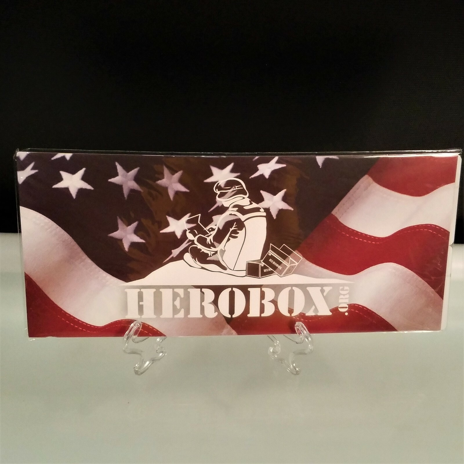 Deck of Playing Cards Patriotic Americana Adopt A Platoon Hero Box