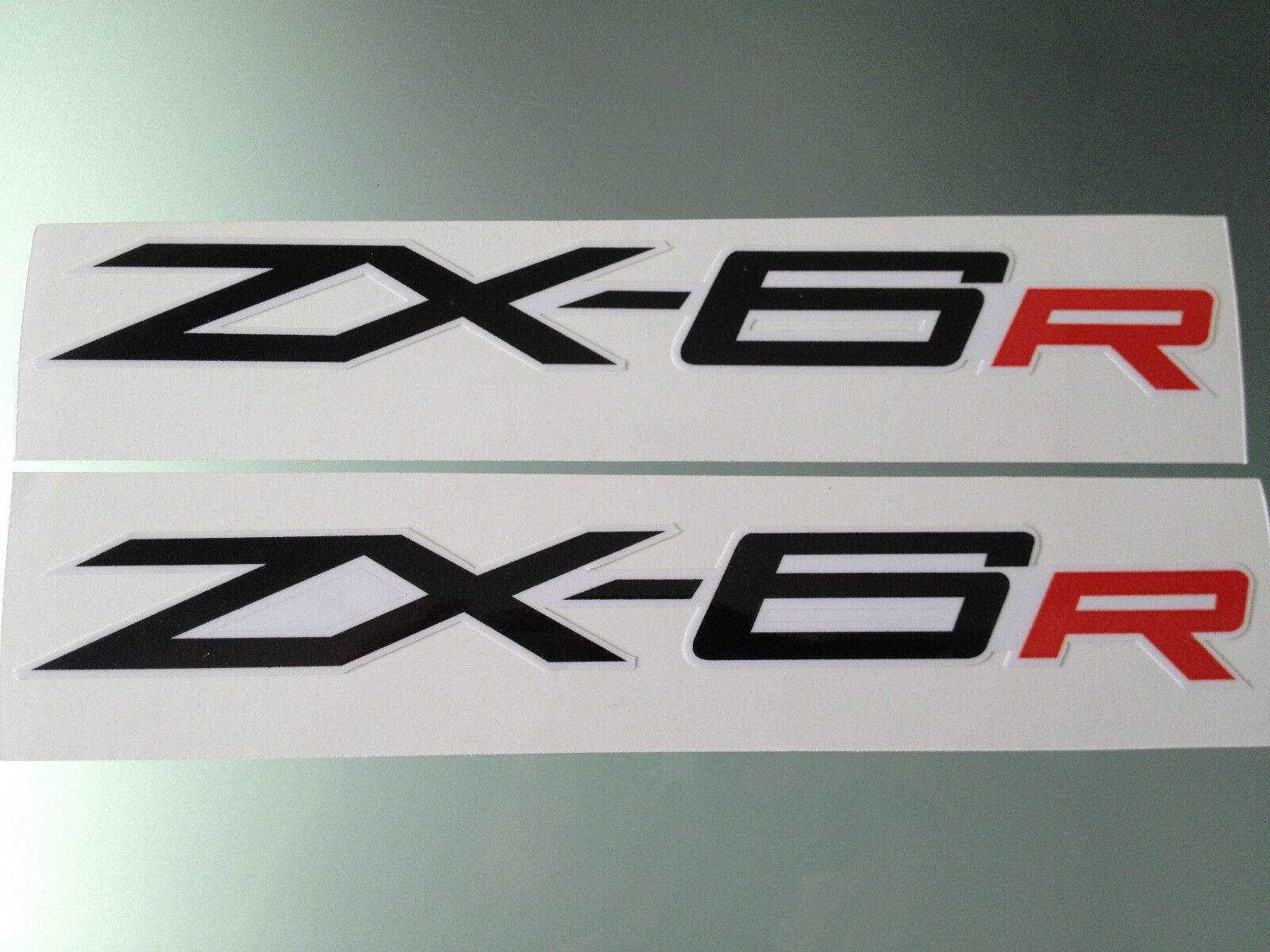 TP ZX-6R ZX6R Fairing Decals / Stickers (200mm x 25mm)