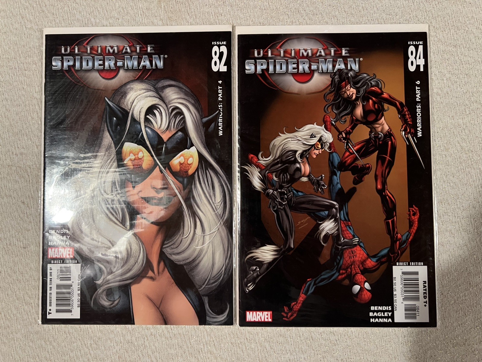 Ultimate Spider-Man comic lot issue 82 & 84 (2005) NM