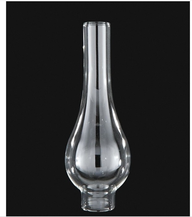 BP Lamp 1 1/2″ x 8″ Clear Glass Lamp Chimney Wiena #57916