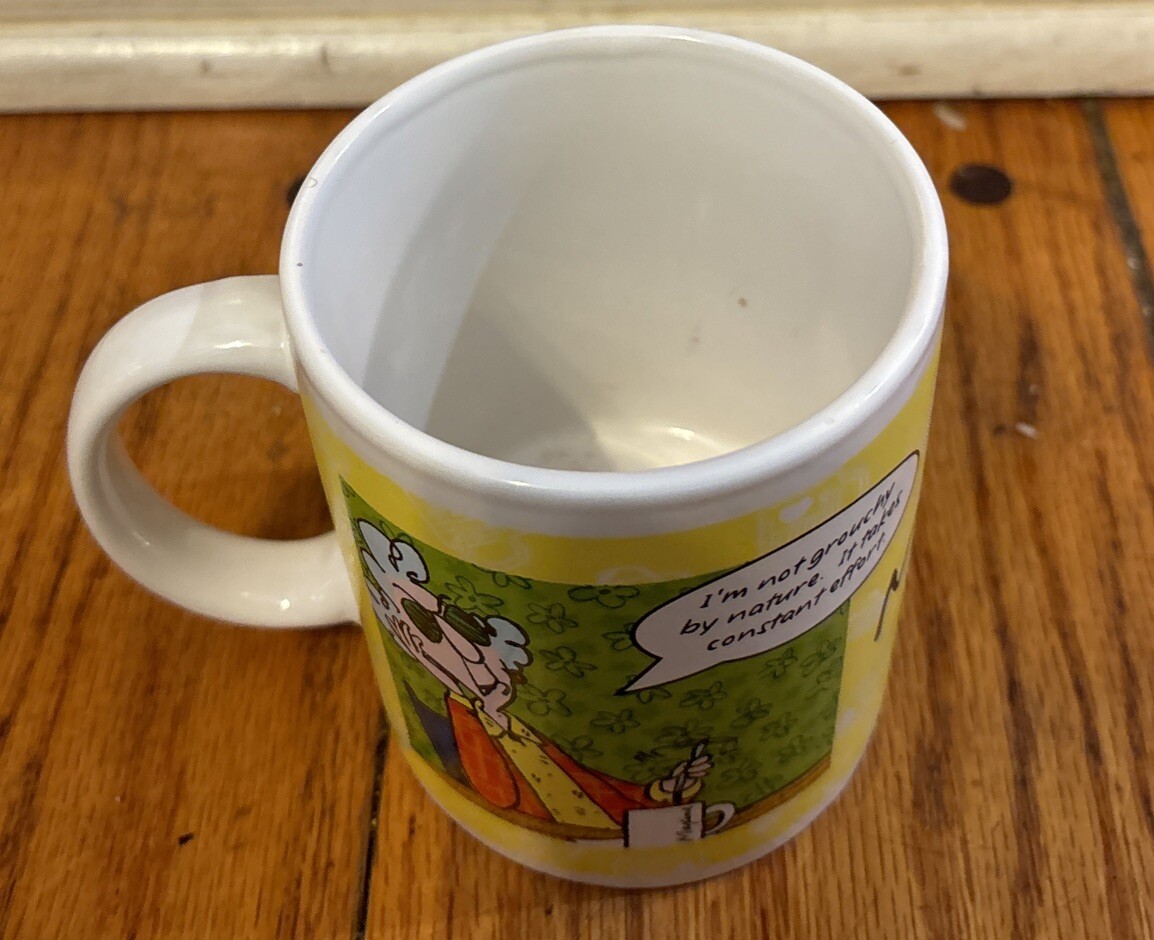 Maxine Coffee Mug / Cup By Hallmark Grouchy Crabby Grumpy Old Lady DW Safe