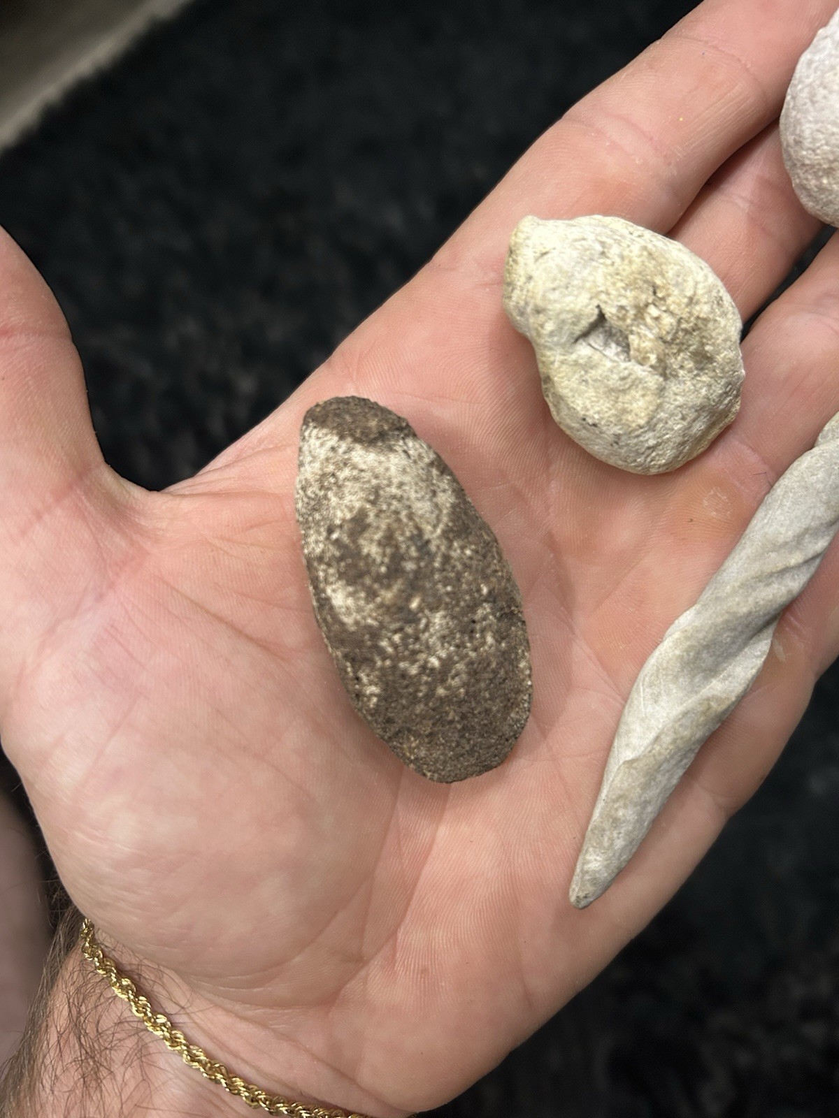 Native American Plummet Artifact Indian Beads For Arrowhead Collectors
