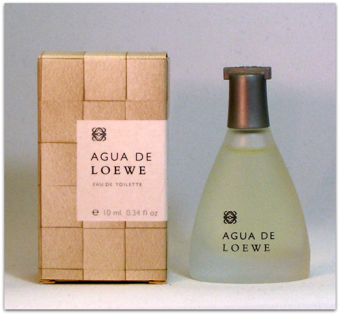Agua Loewe Eau de toilette 10 ml. 0.34 fl.oz. Miniperfume, ONLY COLLECTORS