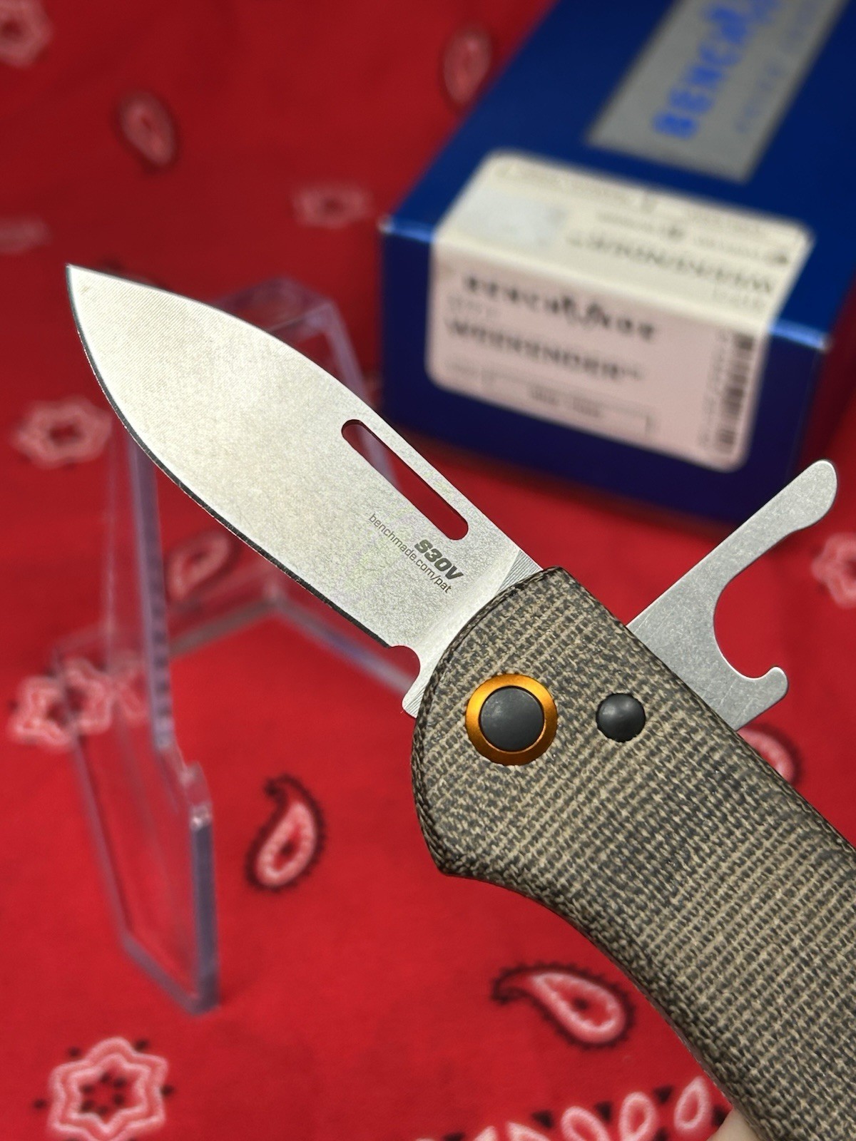 Benchmade Weekender 317-1 Slipjoint Pocket Knife Perfect Light Camping Option!