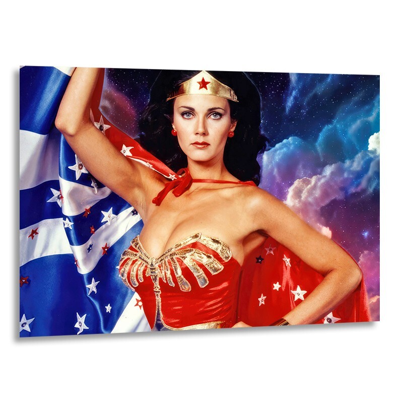 LYNDA CARTER Wonder Woman Actress Diva ACEO Art Print Card by RoStar #6/7