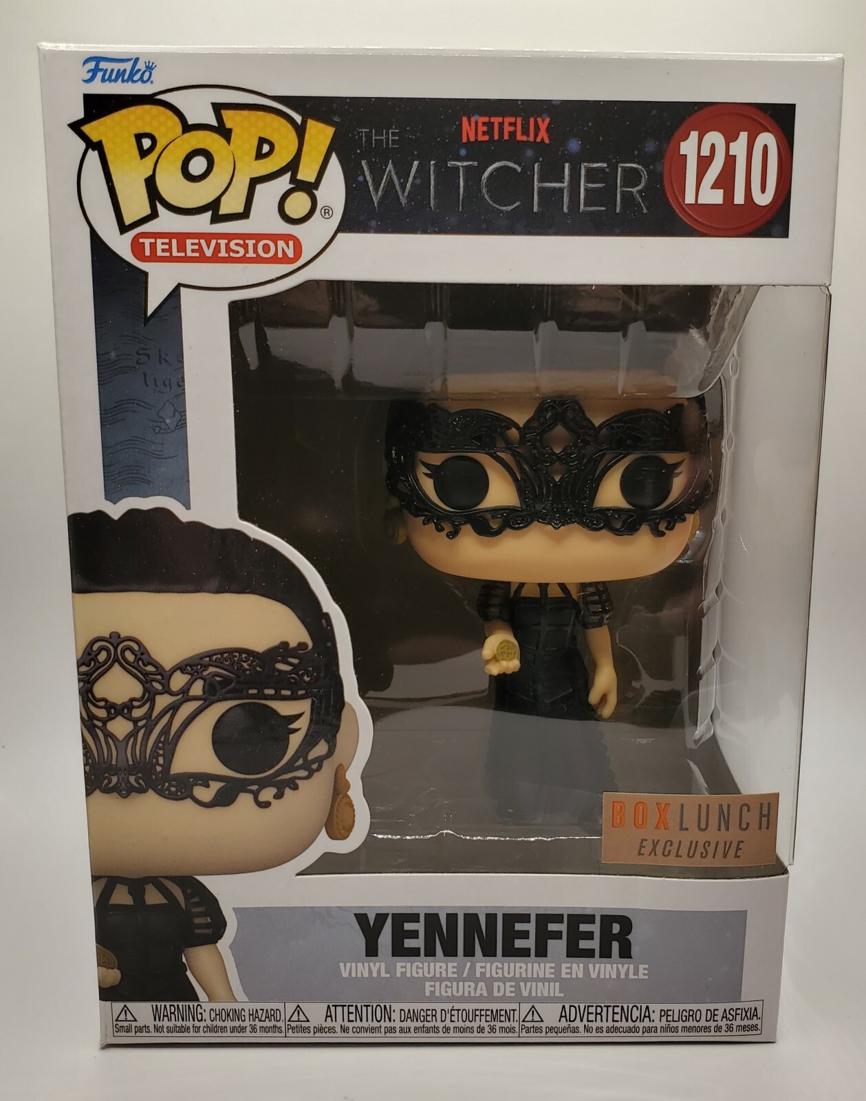 Funko Pop! Television Netflix The Witcher Yennefer #1210 Box Lunch Exclusive