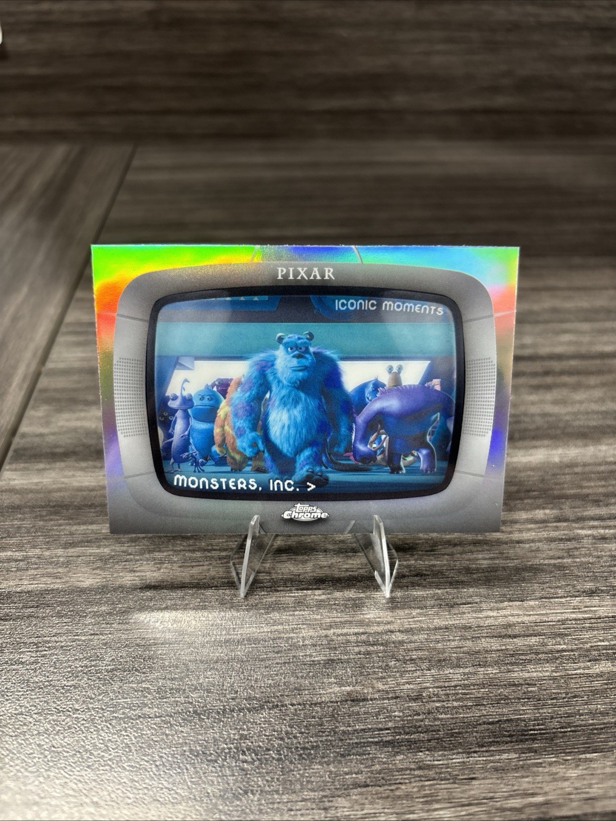 2026 Topps Chrome Disney #IM-8 Meet The Scarers – Monsters Inc.