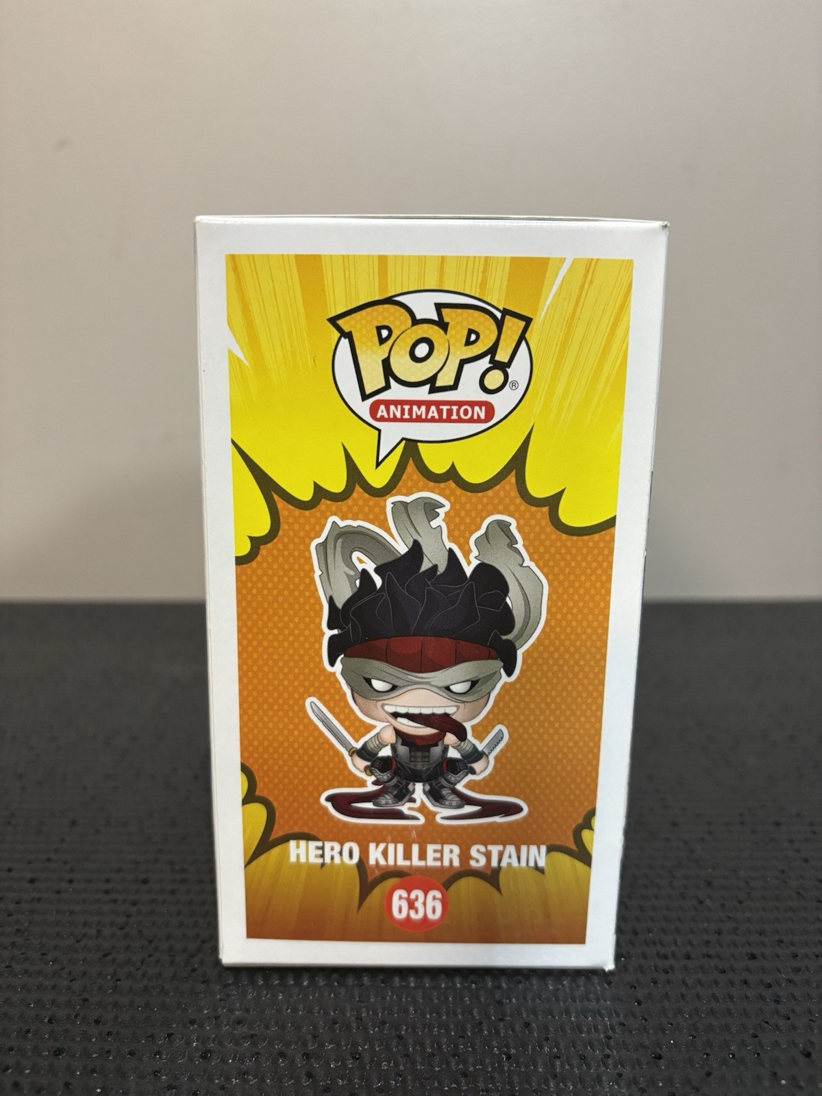 Funko PoP! #636 Hero Killer Stain My Hero Academia 2019 NYCC Exclusive Signed