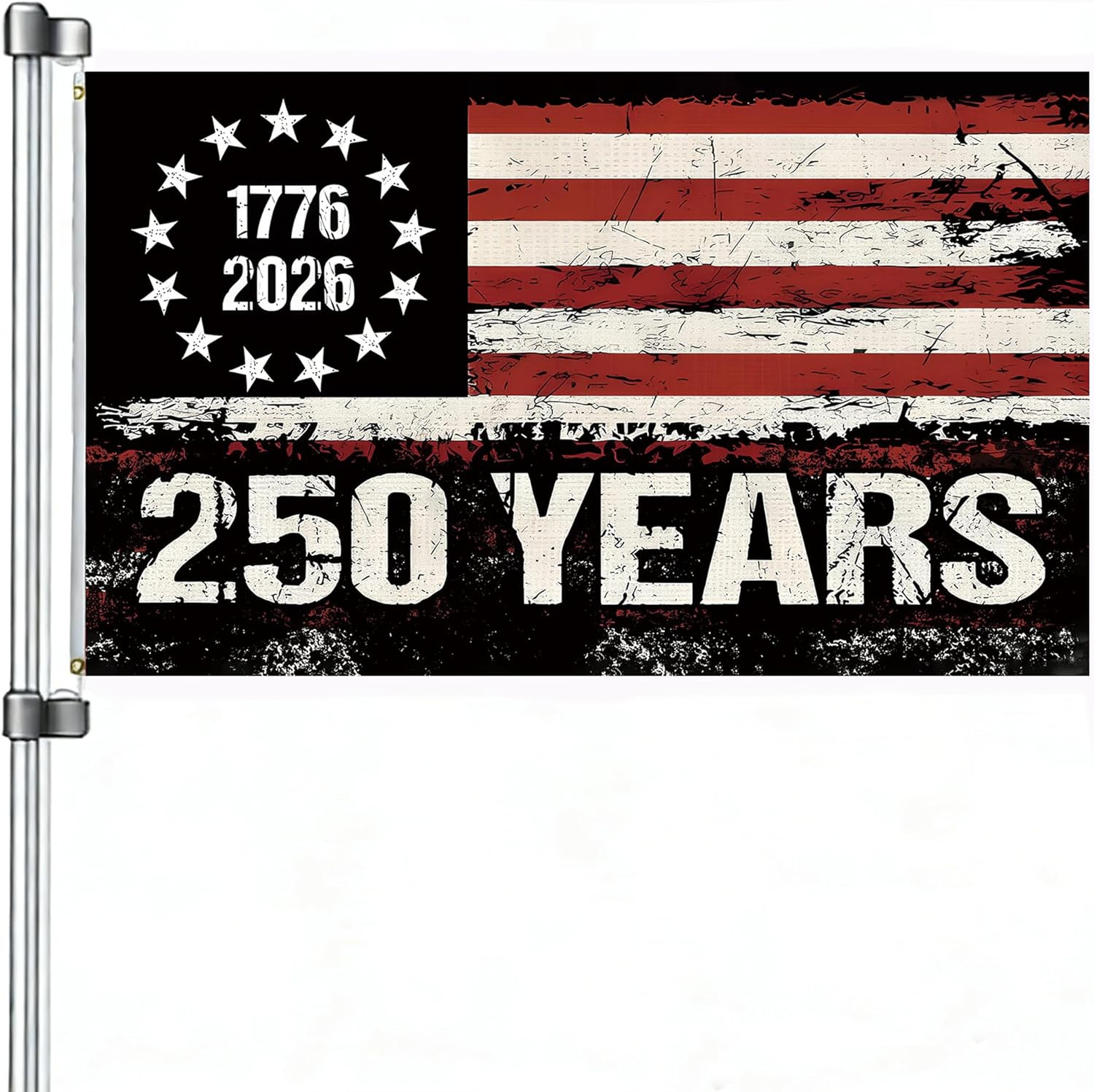 250 Year American Anniversary Flag 3×5 250th Birthday 250 Year American Anniv…