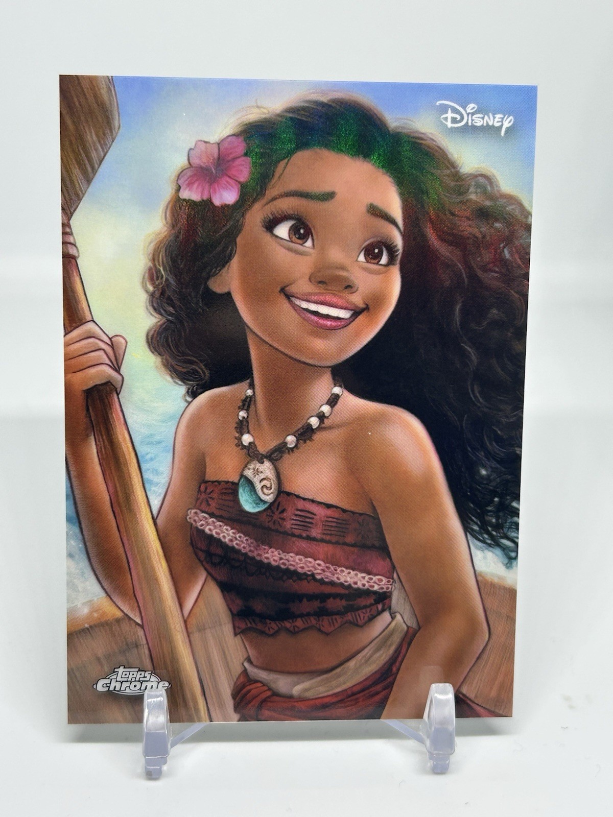 2026 Topps Chrome Disney Moana #AD-10 Art Of Disney SSP Case Hit
