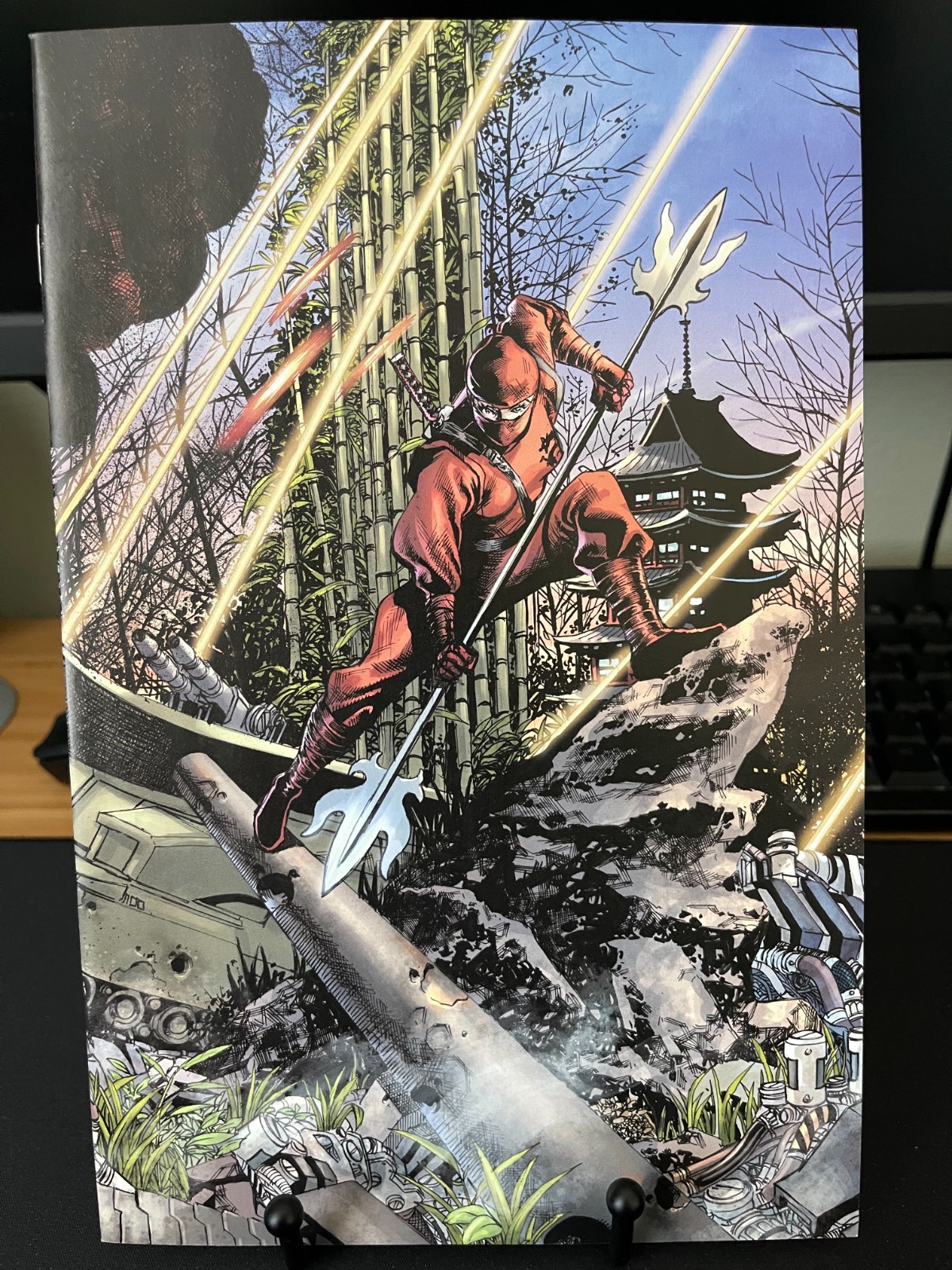 GI Joe Silent Missions #1 – Jimbo Salgado JINX Connecting Color Virgin – Ltd 300