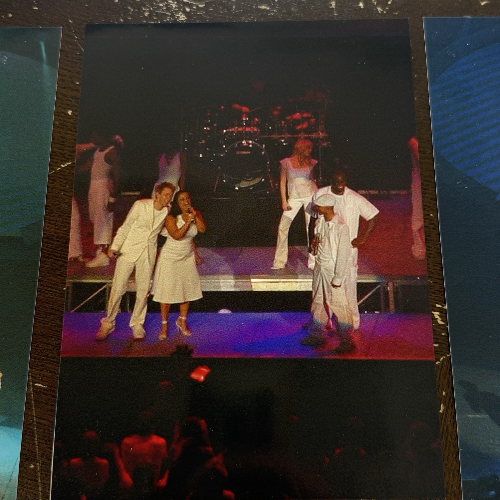 American Idol Photos Lot Of 5 5×7 In Person Snapshots Clay Aiken 2003 2nd Season