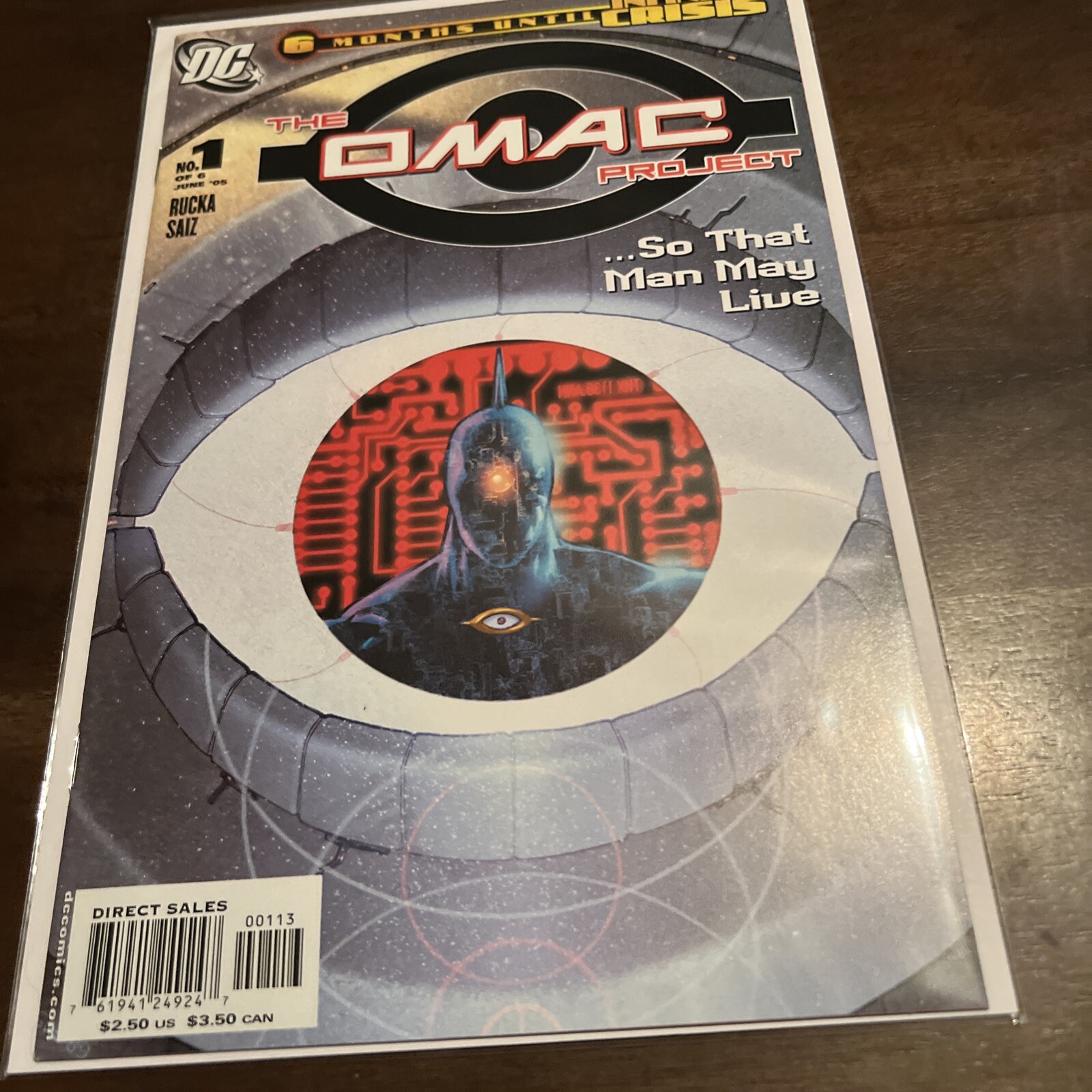 DC Comics THE OMAC PROJECT #1 June 2005 *WE COMBINE SHIPPING