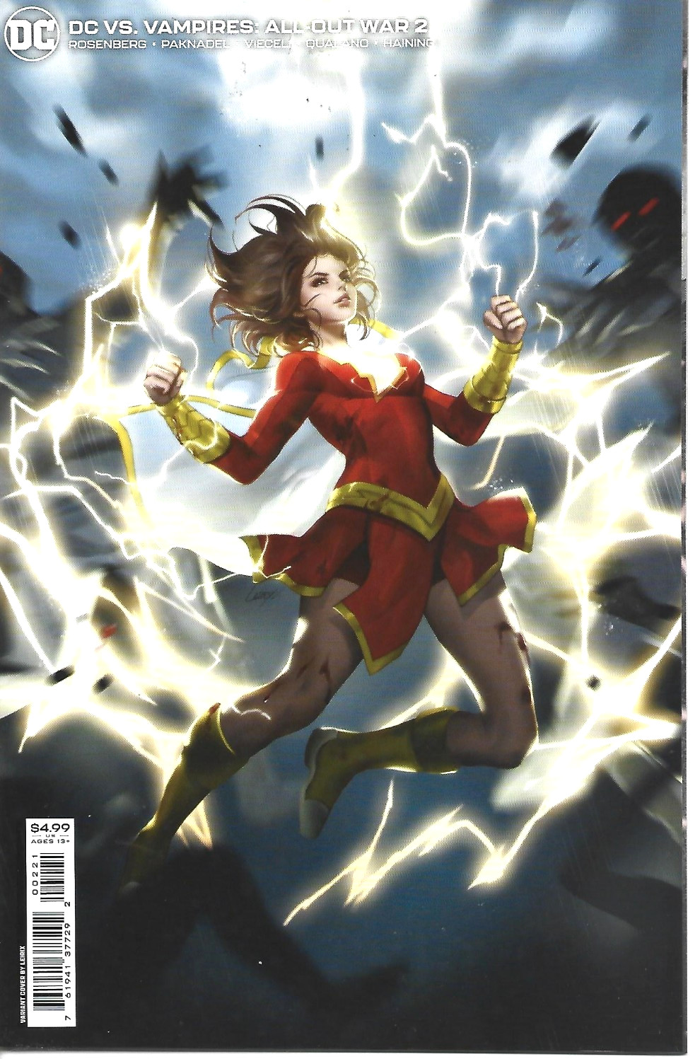 DC VS VAMPIRES ALL-OUT WAR #2 LESLEY LEIRIX LI VARIANT DC COMIC 2022 NEW UNREAD