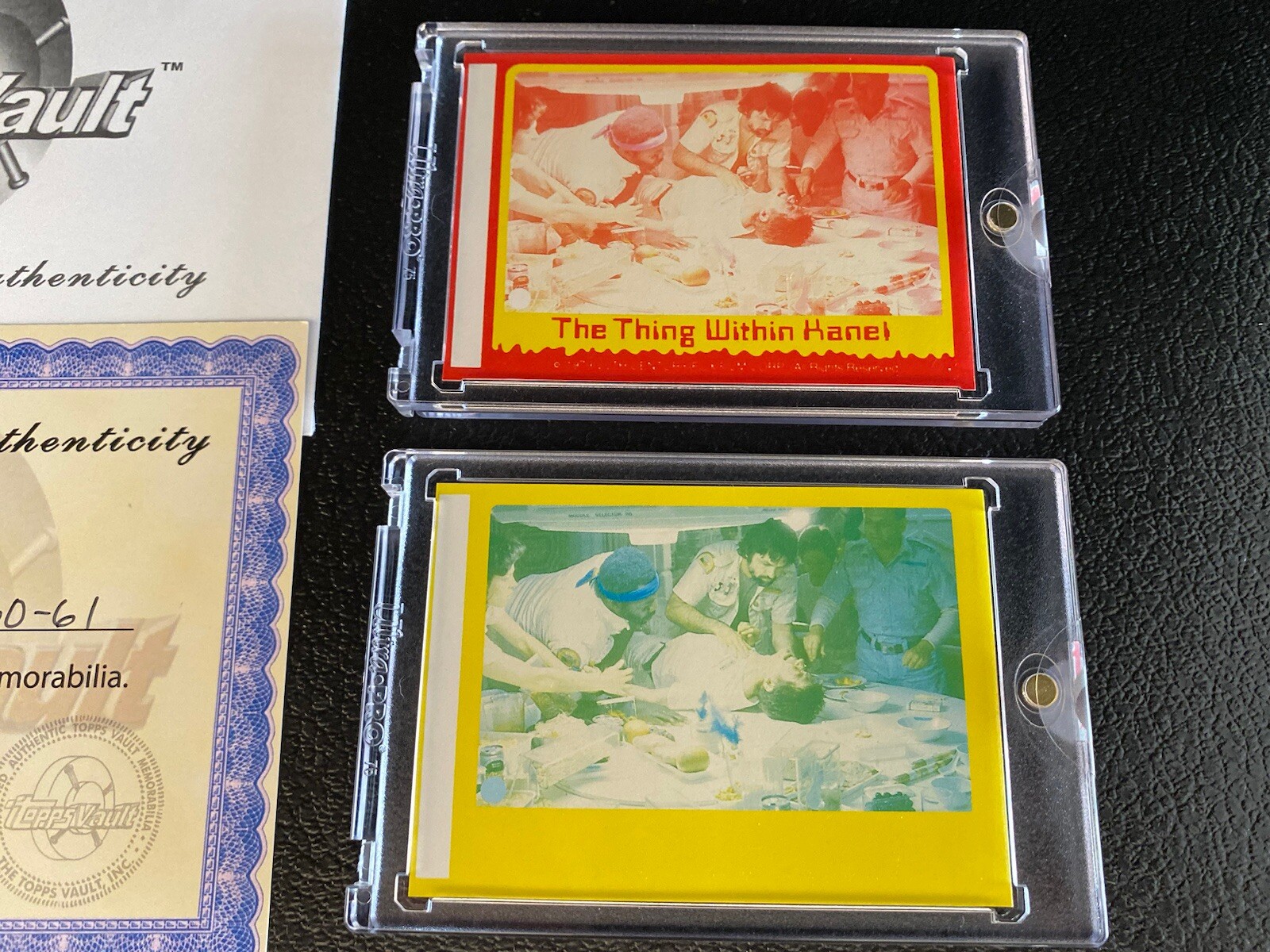 Alien 1979 Topps Vault Color Proof Set #60 Sigourney Weaver Rookie Card Kane 70s