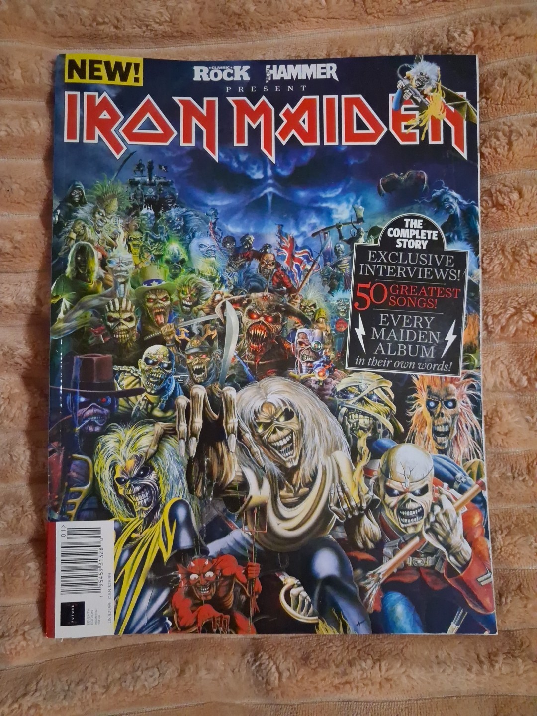Classic Rock And Metal Hammer Iron Maiden Seventh Edition 2026
