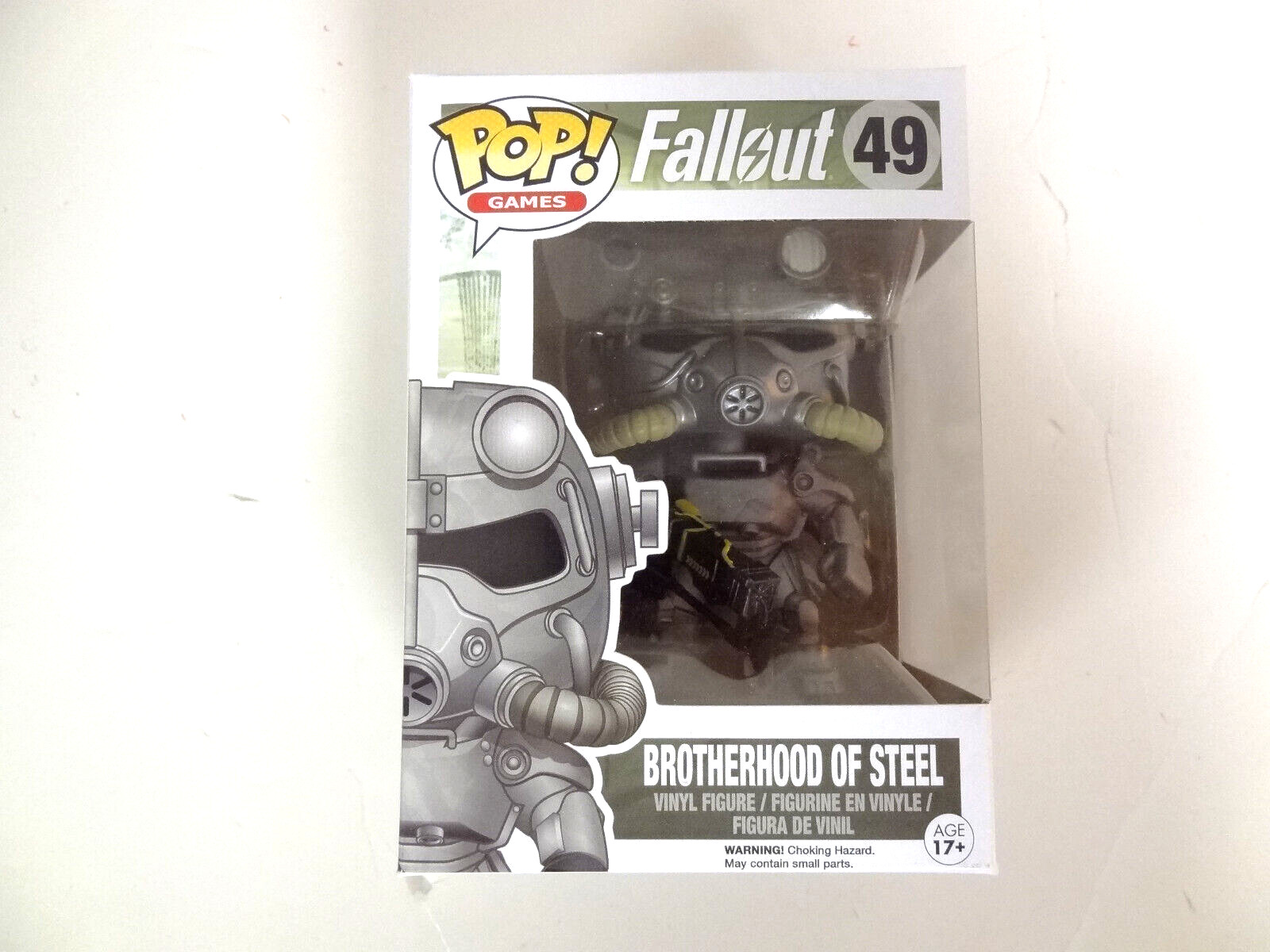 Funko POP Fallout Brotherhood of Steel Power Armor Figure #49 NEW RARE First Run