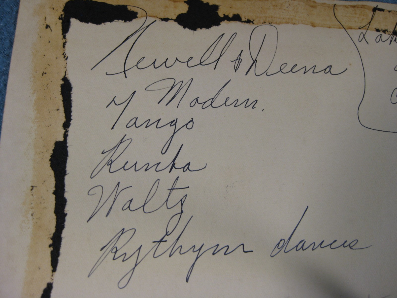 Original 1936 Club 16 Chicago Burlesque Dancer Newell & Deena Photo 8″ X 10″